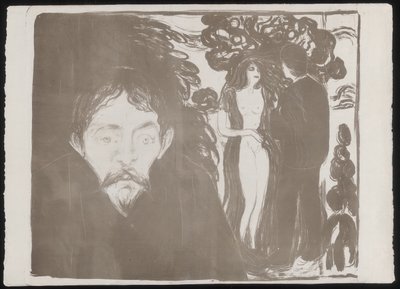 Jaloezie door Edvard Munch