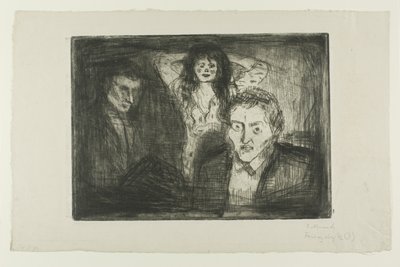 Jaloezie door Edvard Munch