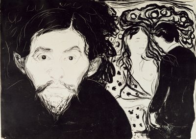 Jaloezie door Edvard Munch