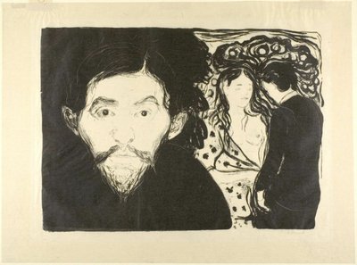 Jaloezie I door Edvard Munch