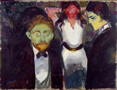 Jaloezie door Edvard Munch