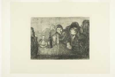 Kristiania Bohemiens I door Edvard Munch