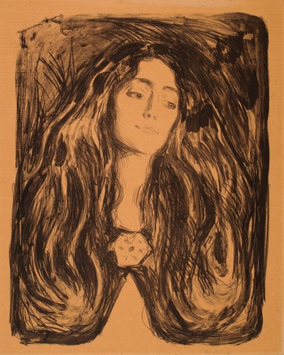Madonna door Edvard Munch