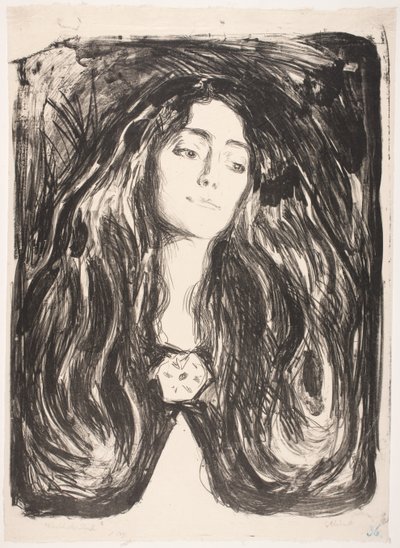 Madonna door Edvard Munch
