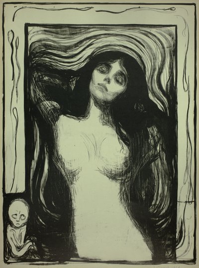 Madonna door Edvard Munch