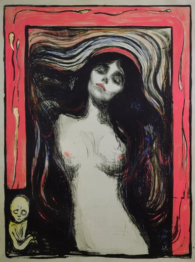Madonna door Edvard Munch