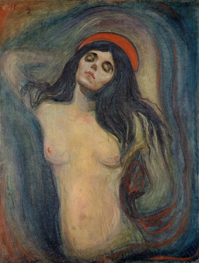 Madonna door Edvard Munch