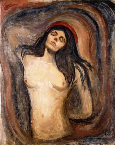 Madonna door Edvard Munch