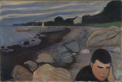 Melancholie. door Edvard Munch