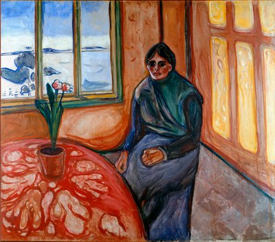 Melancholie (Laura) door Edvard Munch
