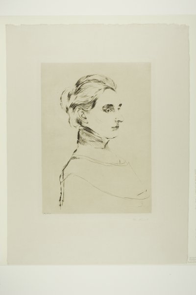 Mevrouw Marie Linde door Edvard Munch