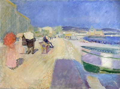 Promenade des Anglais door Edvard Munch