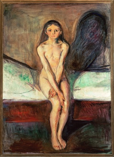 Puberteit door Edvard Munch