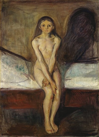 Puberteit door Edvard Munch