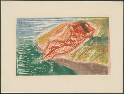 Zonnebaden I door Edvard Munch