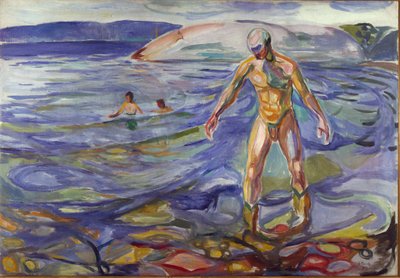 De Baadster door Edvard Munch