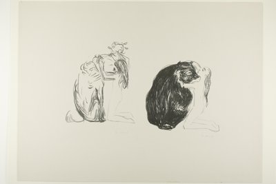 De beer, uit Alpha en Omega door Edvard Munch