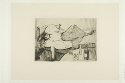 De dag erna door Edvard Munch