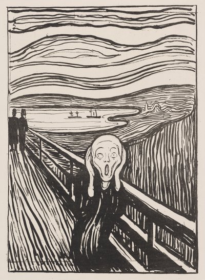 De Schreeuw door Edvard Munch