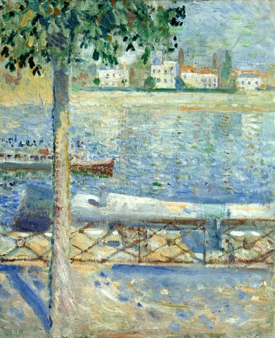 De Seine bij Saint-Cloud door Edvard Munch