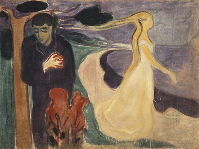 De Scheiding door Edvard Munch