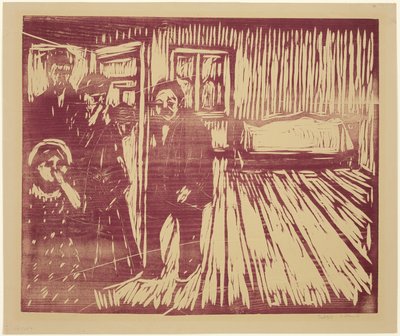De Geur van de Dood door Edvard Munch