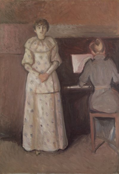De Twee Zusters, Ragnhild en Dagny Juel. door Edvard Munch
