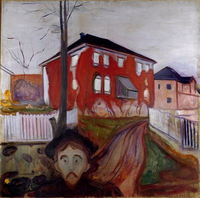 De Maagd Rode Wijnstok door Edvard Munch