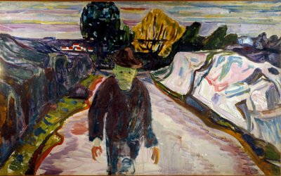 De Moordenaar door Edvard Munch