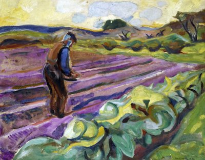 De zaaier door Edvard Munch