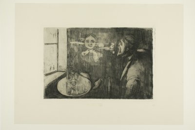 Tête à tête door Edvard Munch