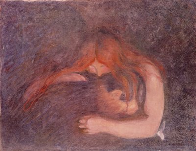 Vampier door Edvard Munch