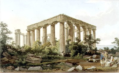De Tempel van Jupiter Panhellenios, plaat 27 uit deel 5 van 