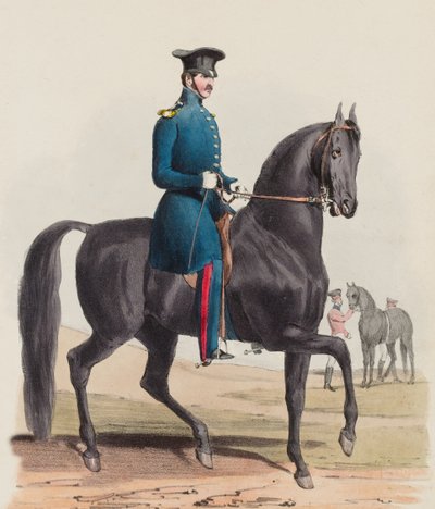 Royal Horse Guards, Rijmeester en ruwe rijders door Edward (after) Hull