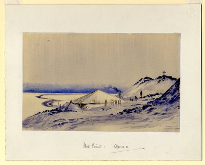Hut Point, 1911 door Edward Adrian Wilson