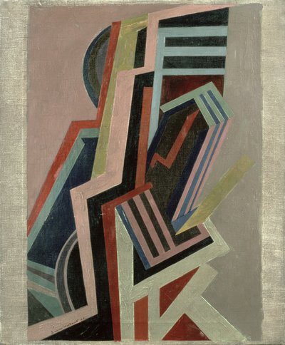 Abstracte Compositie door Edward Alexander Wadsworth