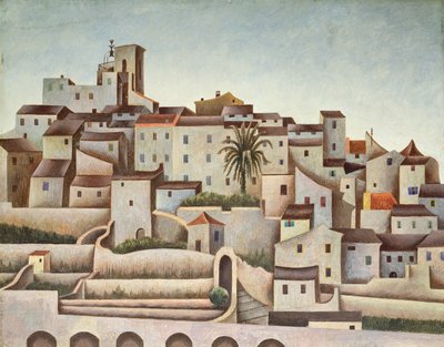 Biot, ca. 1925 door Edward Alexander Wadsworth
