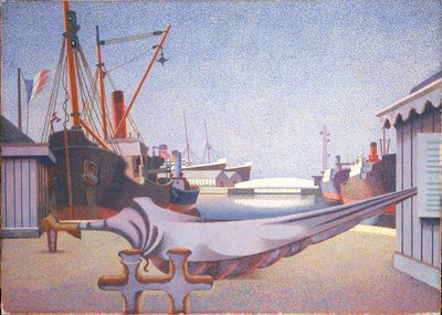 Le Havre door Edward Alexander Wadsworth