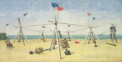 Het Engelse Kanaal door Edward Alexander Wadsworth