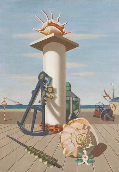 De Verte door Edward Alexander Wadsworth