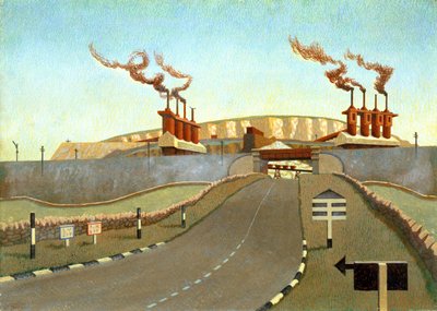 Top van de wereld door Edward Alexander Wadsworth