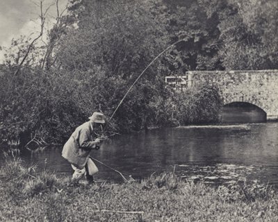Onder de Leverton-brug door Edward Alfred Barton