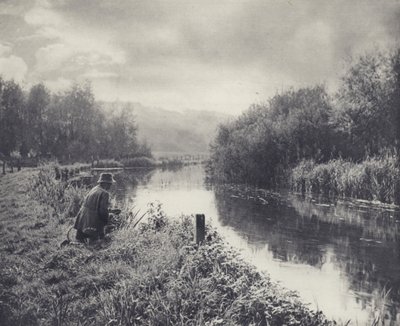 De Kennet onder Ramsbury door Edward Alfred Barton