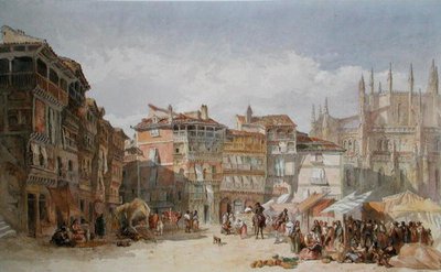 Segovia, Spanje door Edward Angelo Goodall
