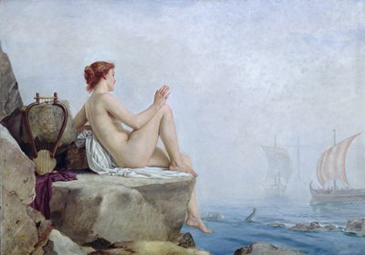 De Sirene door Edward Armitage