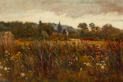 Een Glimp van Kirkcudbright door Edward Atkinson Hornel