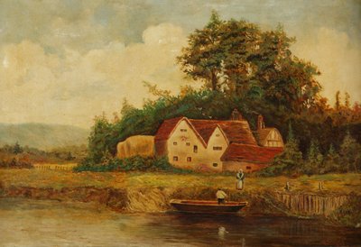Een Worcestershire Molen, 1897 door Edward Austin