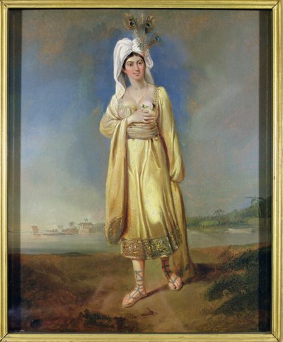 Prinses Caraboo van Javasu (Mary Baker) door Edward Bird