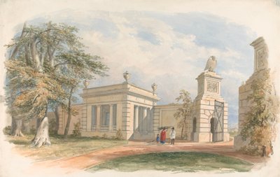 Ontwerp voor een parkpoort door Edward Blore
