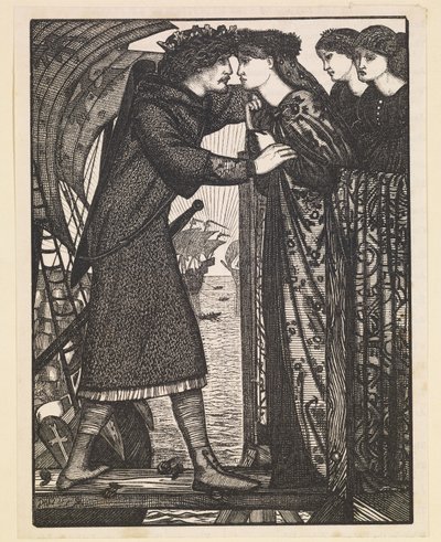 Koning Sigurd de Kruisvaarder - Een Noorse Saga door Edward Burne Jones